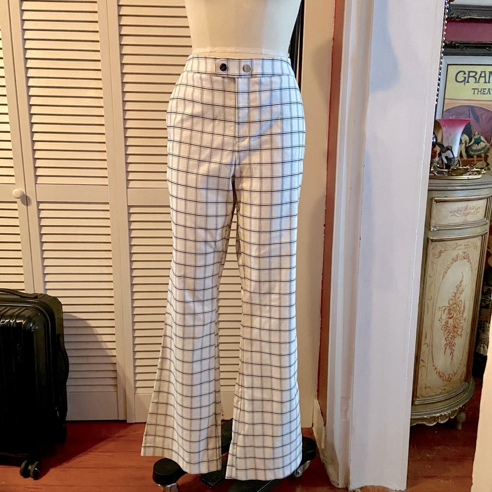 Inc. Boot Leg Regular Size 14 NEW Stylish Plaid Women's Pants